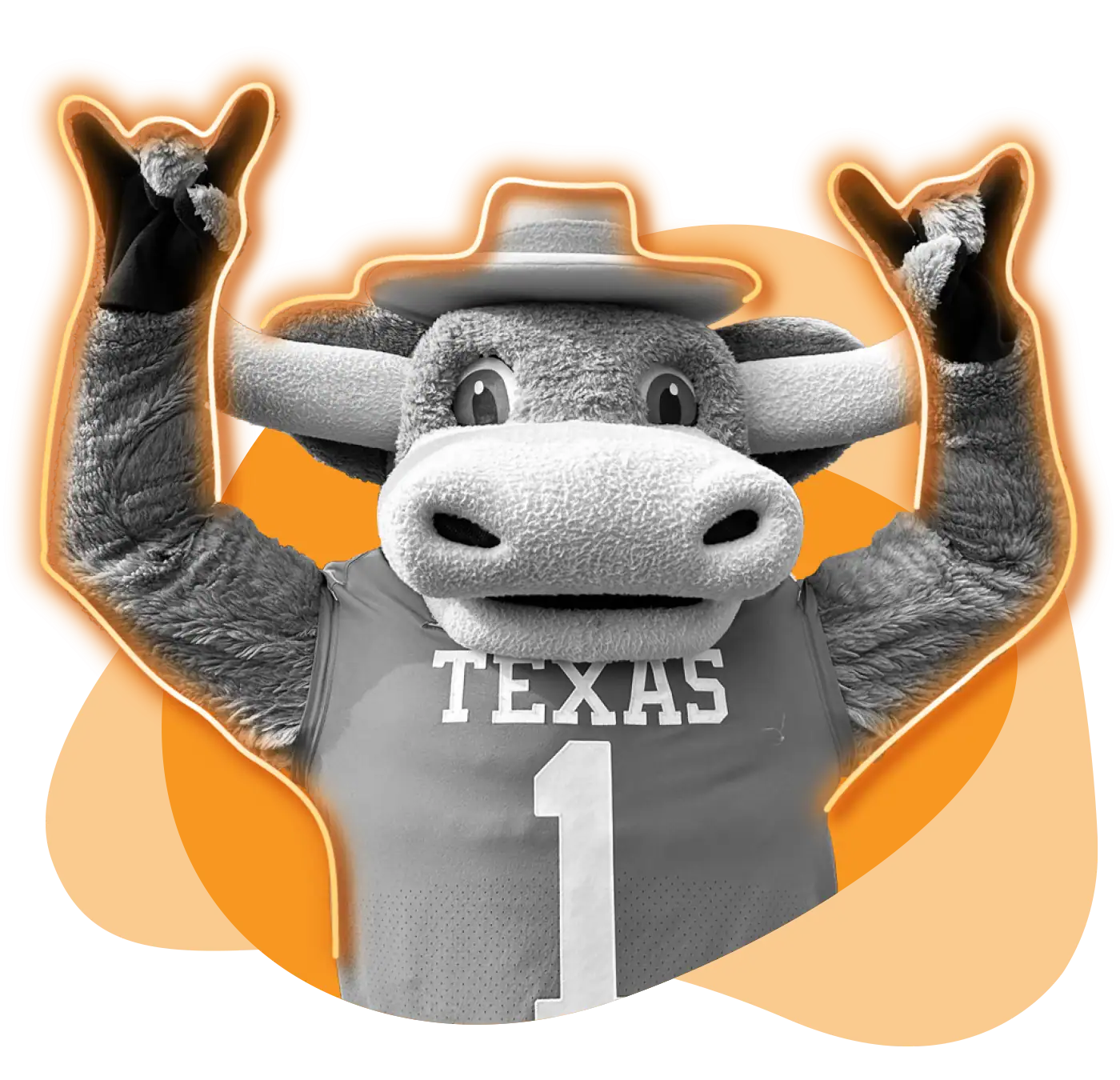 Hook 'Em mascot